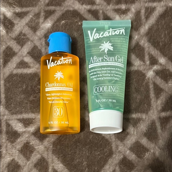 Vacation Chardonnay Oil SPF 30 & After Sun Gel Bundle - new - Retail $24 - Picture 1 of 1